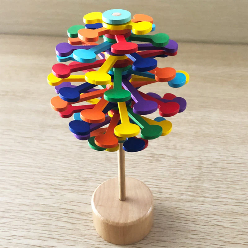 Wood Rotating Magic Wand - Image 8