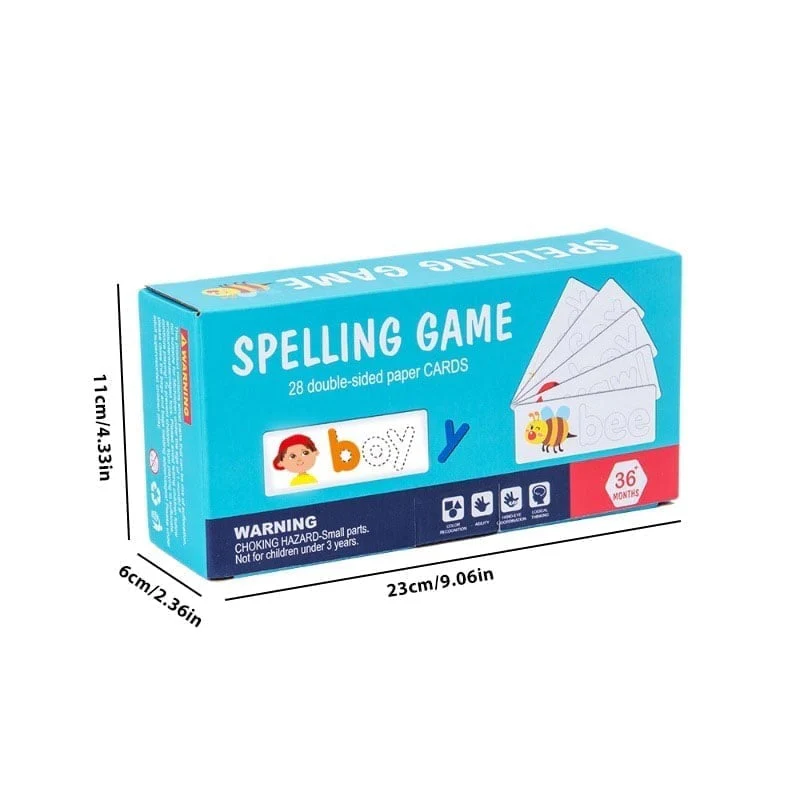 Wooden Alphabet Spelling Game for Kids - Image 13