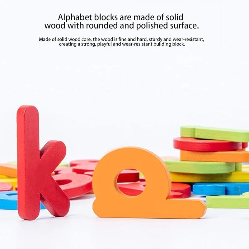 Wooden Alphabet Spelling Game for Kids - Image 6