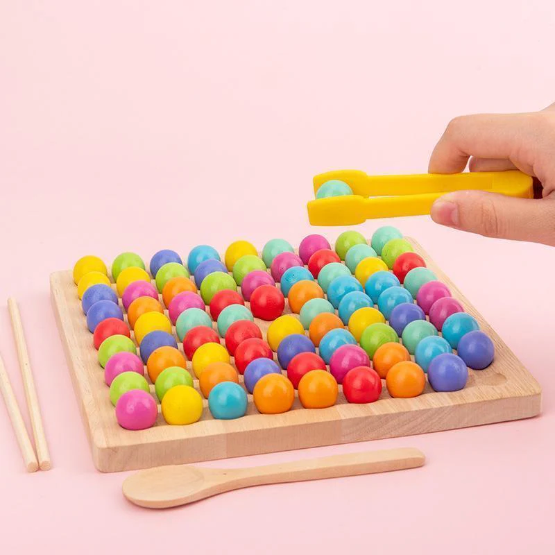 Wooden Beads Educational Toy - Image 2