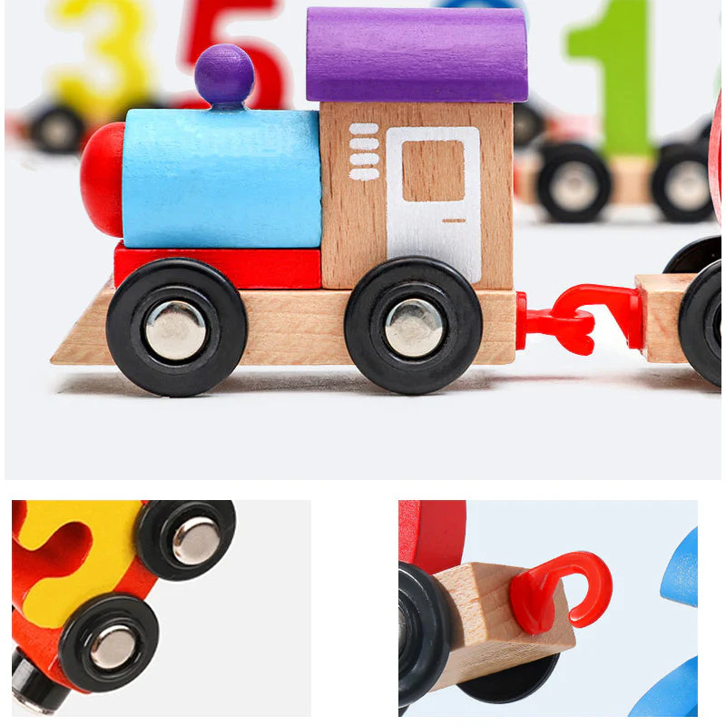 Wooden Digital Train Toy - Image 10