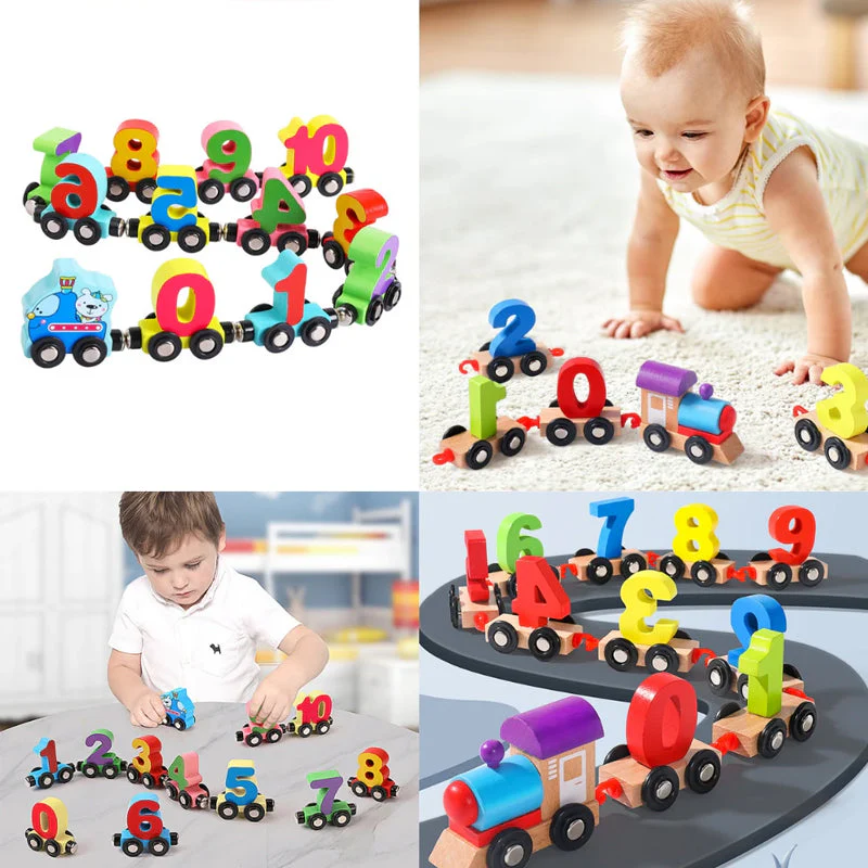Wooden Digital Train Toy - Image 11
