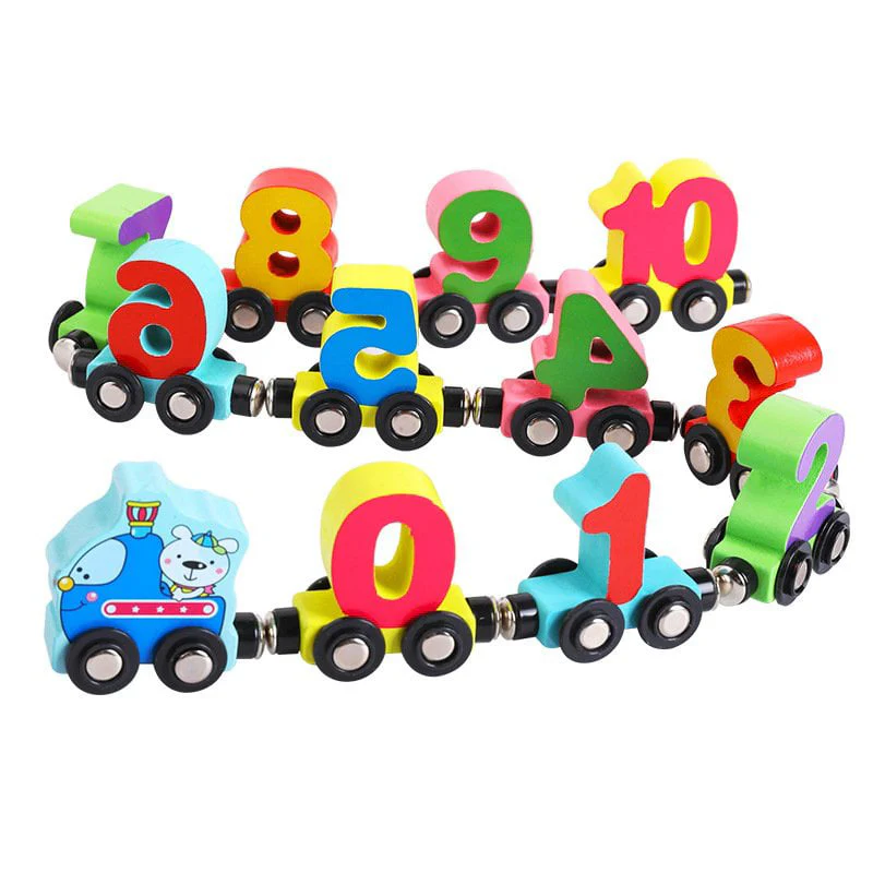 Wooden Digital Train Toy - Image 13