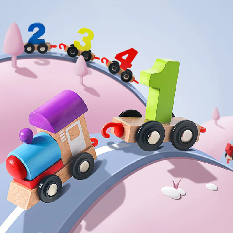 Wooden Digital Train Toy - Image 14