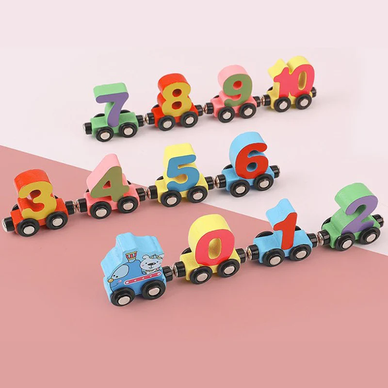 Wooden Digital Train Toy - Image 15