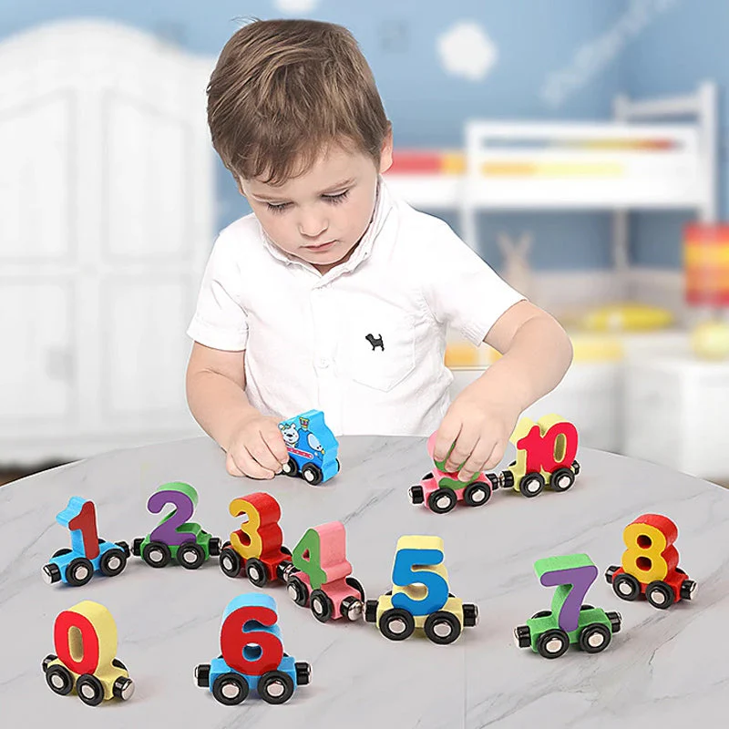 Wooden Digital Train Toy - Image 2