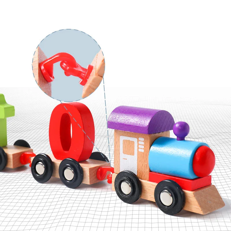 Wooden Digital Train Toy - Image 4