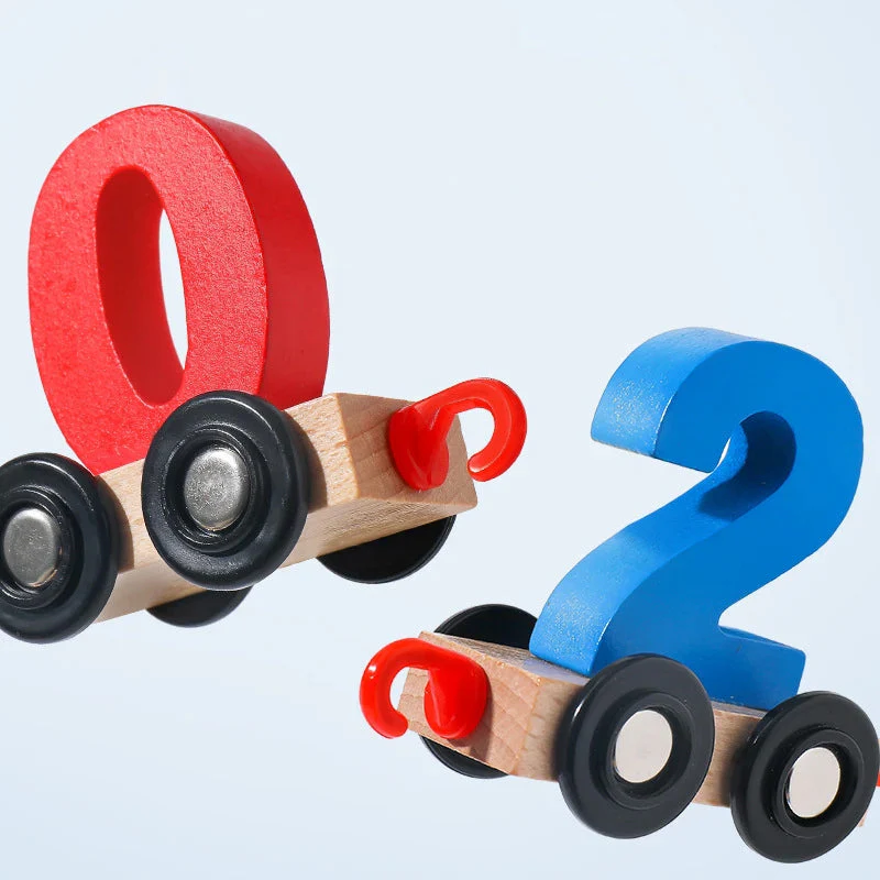 Wooden Digital Train Toy - Image 5