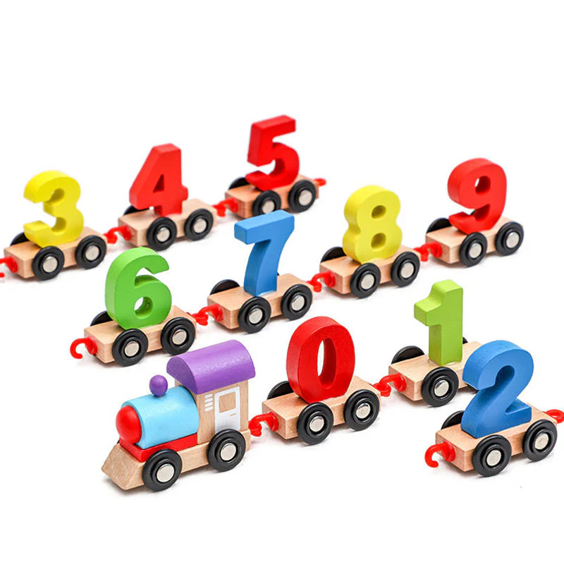 Wooden Digital Train Toy - Image 7