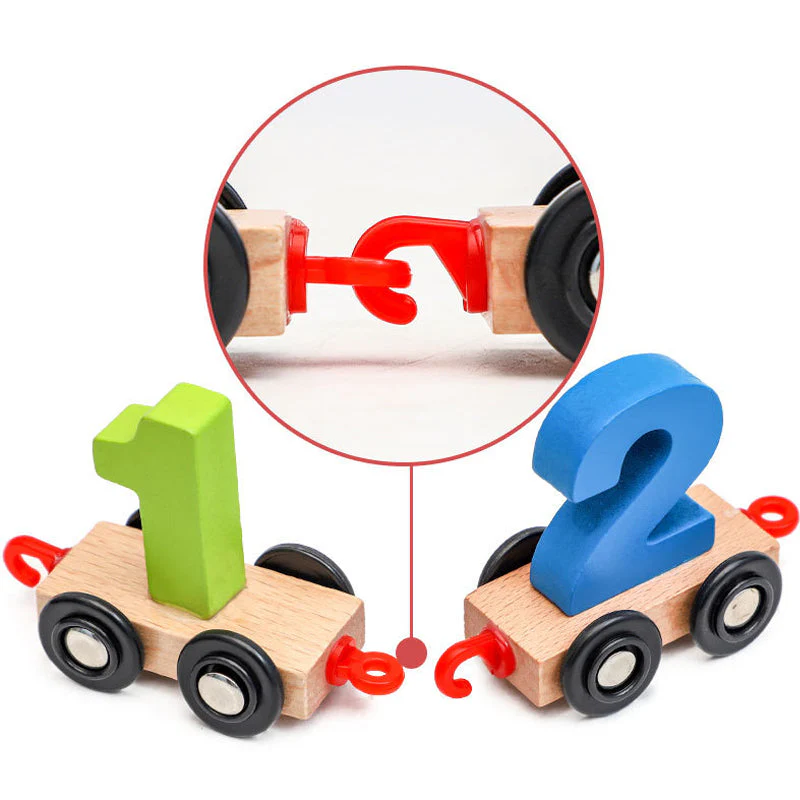 Wooden Digital Train Toy - Image 8