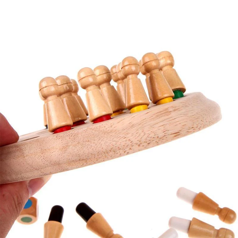 Wooden Memory Match Stick Chess - Image 8