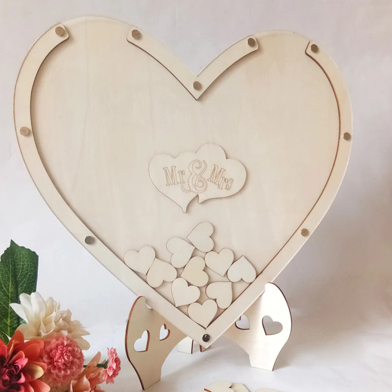 Woodern Heart Ornament - Image 6