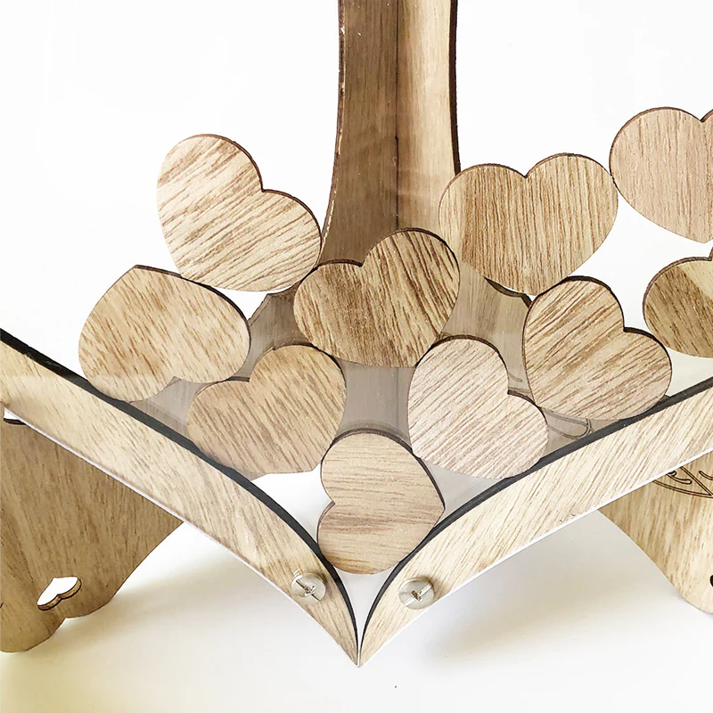 Woodern Heart Ornament - Image 7