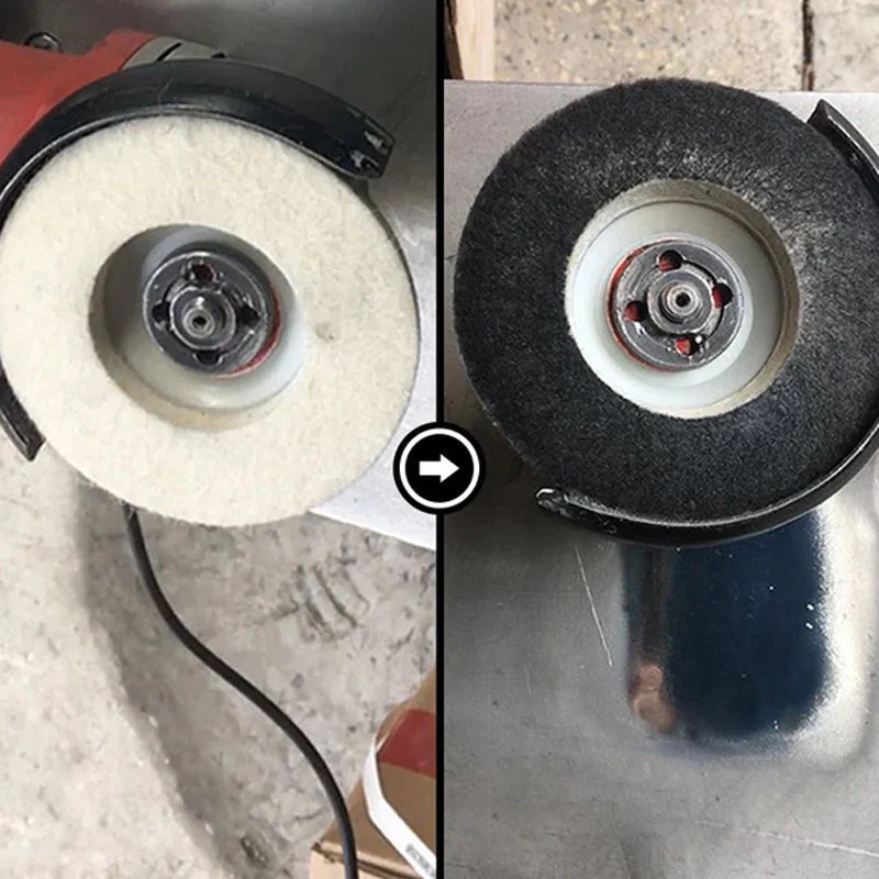 Wool Felt Polishing Wheel Disc - Image 5