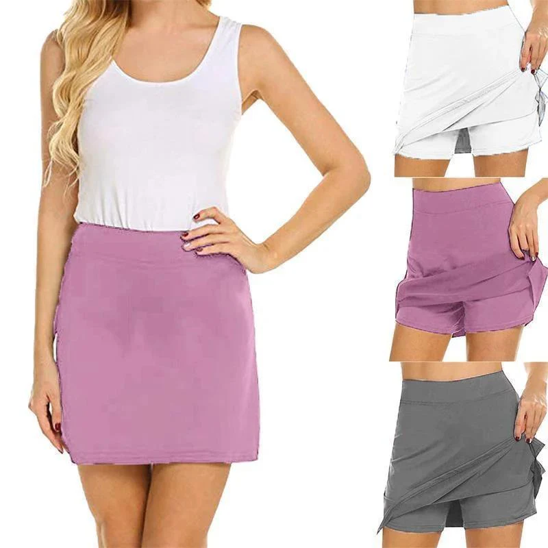 Workout Pleated Skorts - Image 2