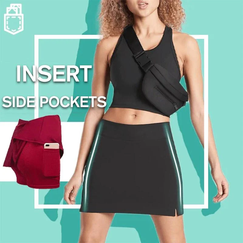 Workout Pleated Skorts - Image 5