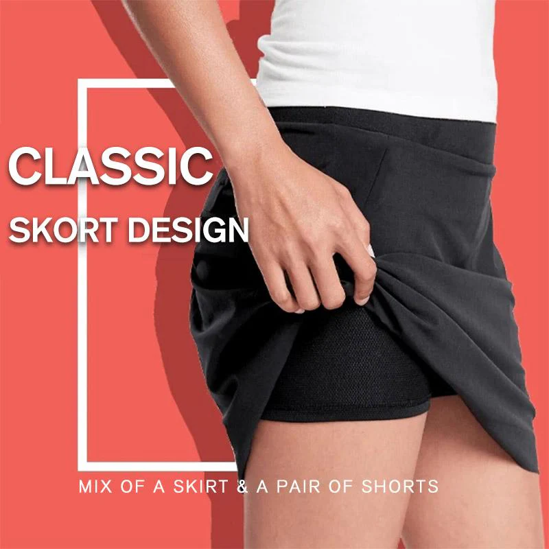 Workout Pleated Skorts - Image 7