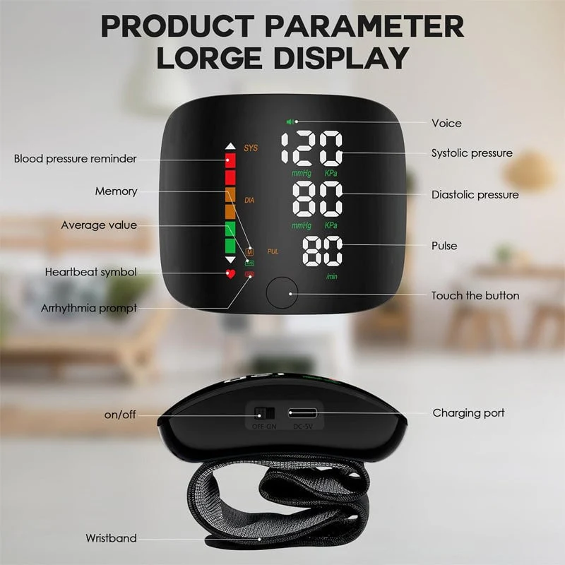 Wrist Blood Pressure Monitor - Image 5