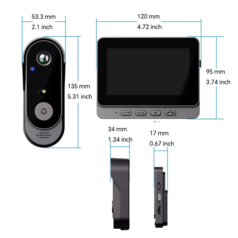 X8 Waterproof Video Doorbell - Image 11