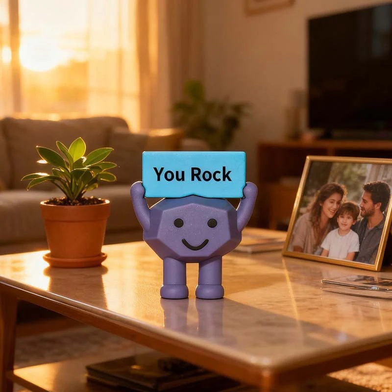 You Rock Motivational Stone Figurine - Image 3
