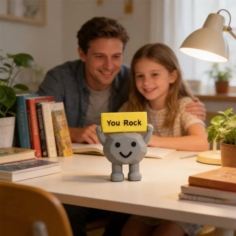 You Rock Motivational Stone Figurine - Image 7